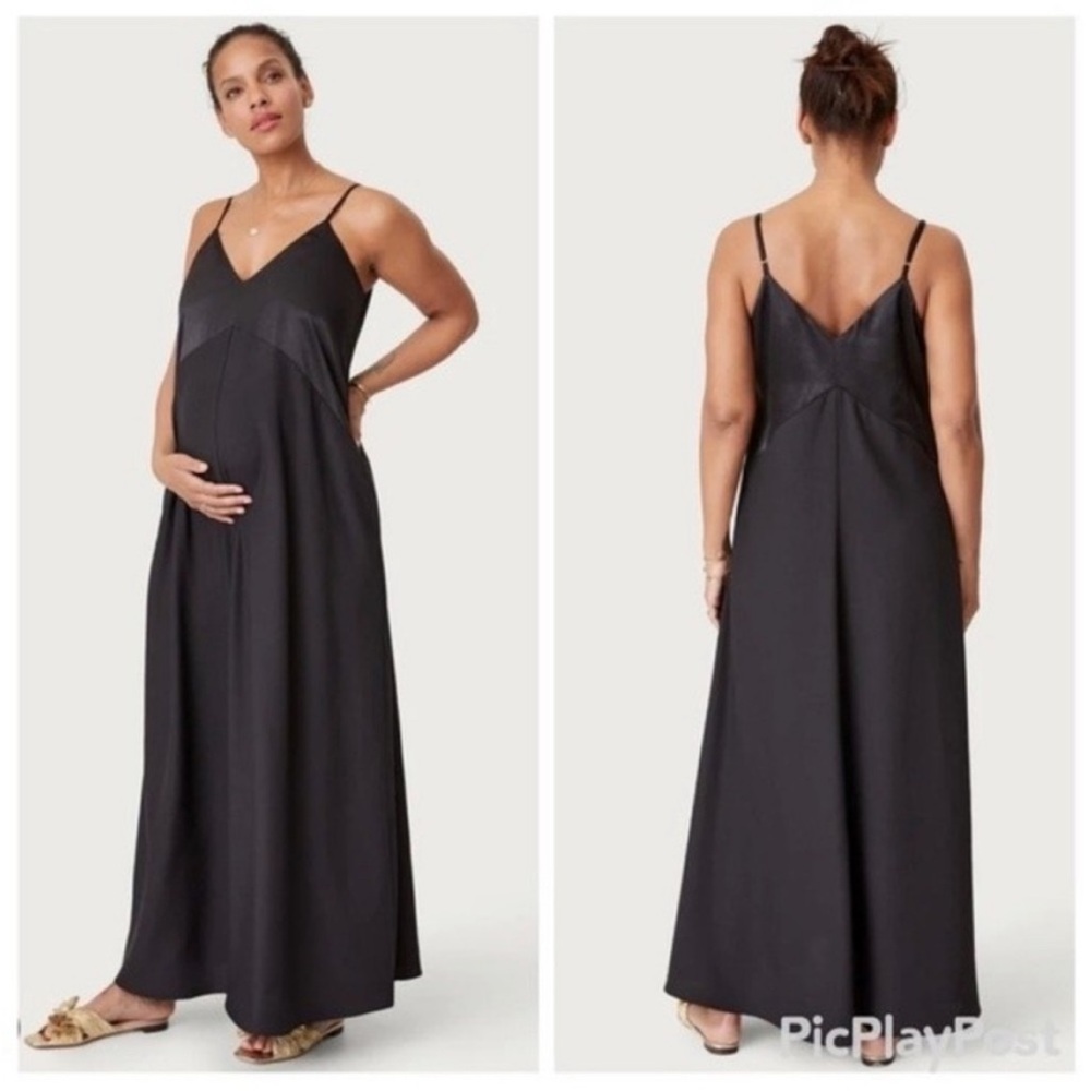 Hatch Nala Black Maternity Dress New, never worn